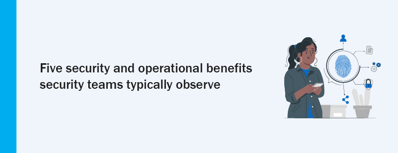 Business benefits of Passwordless